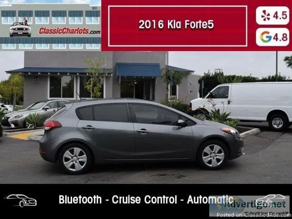 USED 2016 Kia Forte5 LX for sale in San Diego 18710