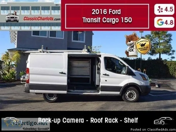 USED 2016 Ford Transit 150 Cargo Van for sale in San Diego 18810