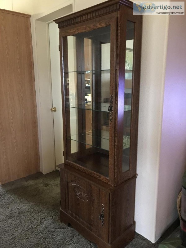 Lighted Curio Cabinet