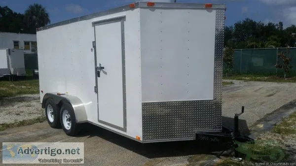 NEW Trike Trailer 7 ft. x14 wAdditional Height RV Door