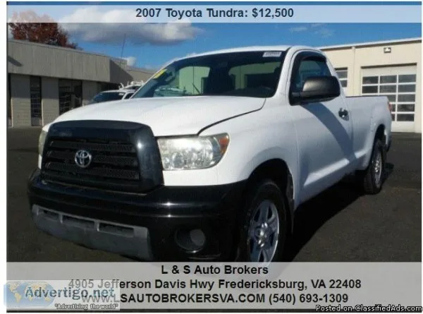 2007 TOYOTA TUNDRA 2DR (6V)