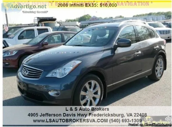 2008 INFINITI EX35 JOURNEY CROSSOVER