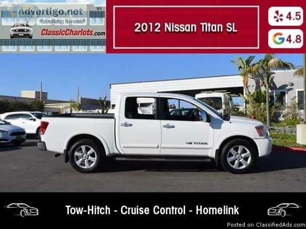 Used 2012 Nissan Titan SL for Sale in San Diego - 18859
