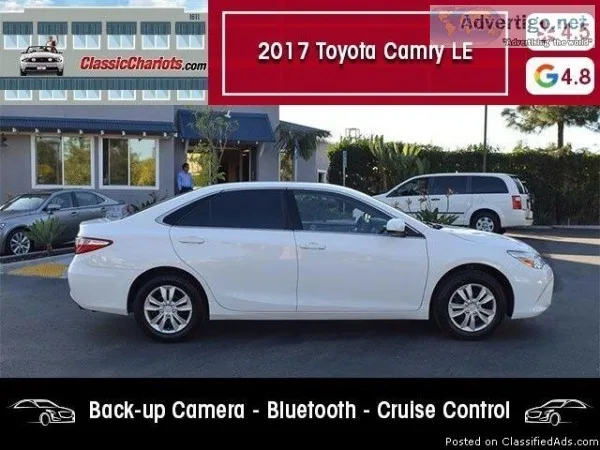 Used 2017 Toyota Camry LE for Sale in San Diego - 18608