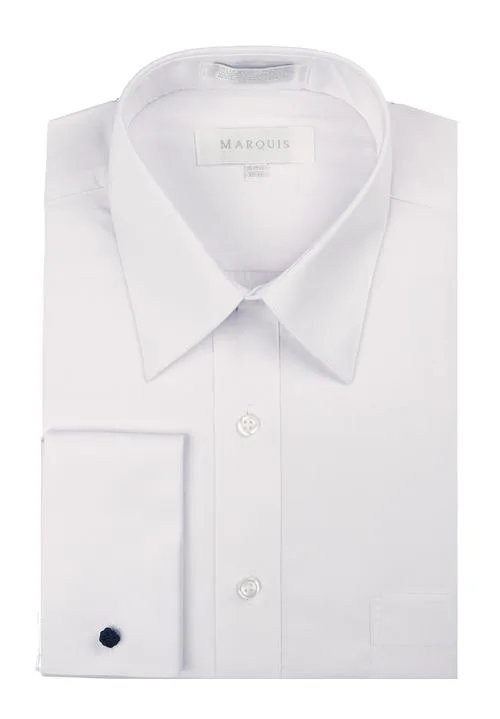 Dress Shirts wFrench Cuff and Links White