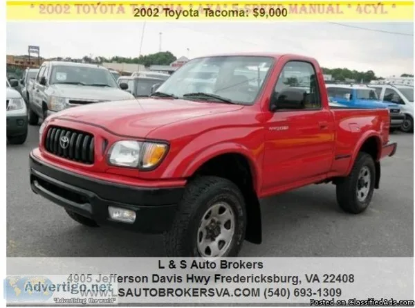 2002 Toyota Tacoma 4X4