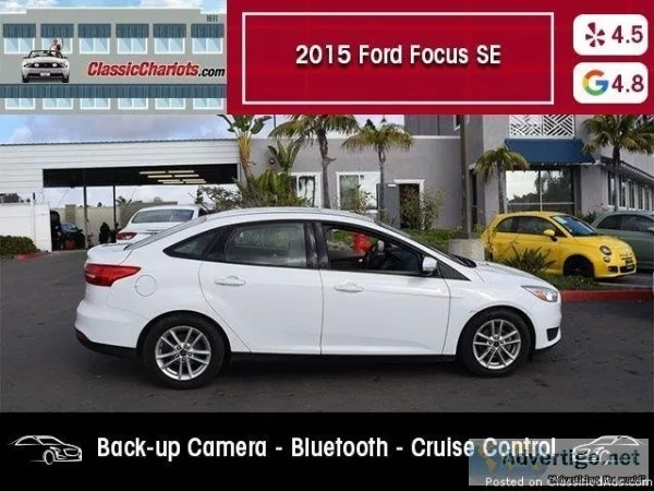 Used 2015 Ford Focus SE for Sale in San Diego - 18720