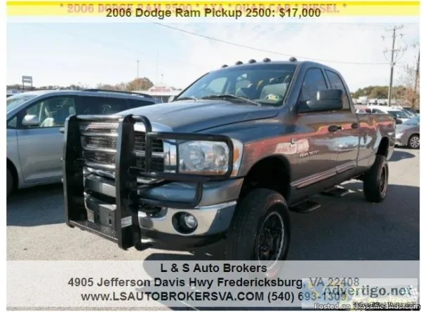 2006 DODGE RAM PICKUP 2500 4DR