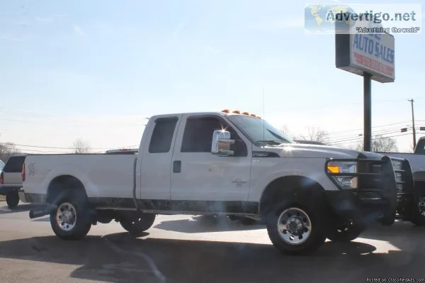2012 Ford F-250 Extended Cab 4x4 Diesel Truck TR10422