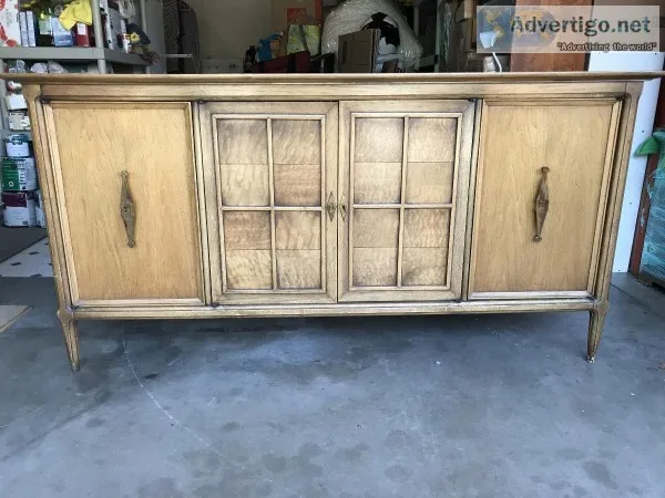 Vintage oak buffet