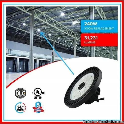 Brightest LED UFO High Bay On Sale - Avail Now