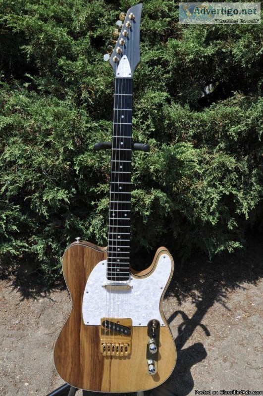 B.C. Rich Custom Shop Korina Telecaster Electric Guitar