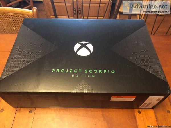 Xbox one Scorpio edition