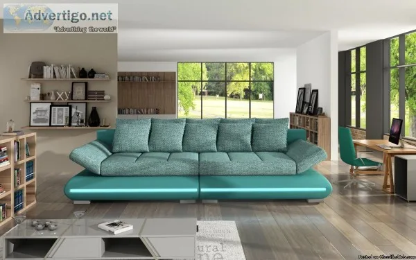 Brand new sofa with LED lights