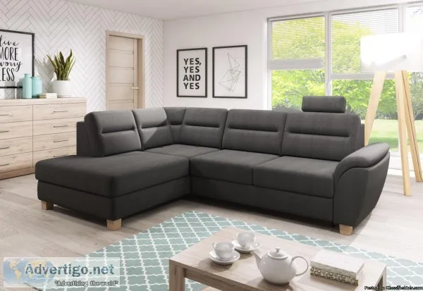 New sofa with headrests