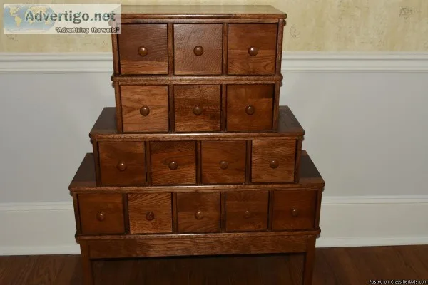 Apothecary style CD storage
