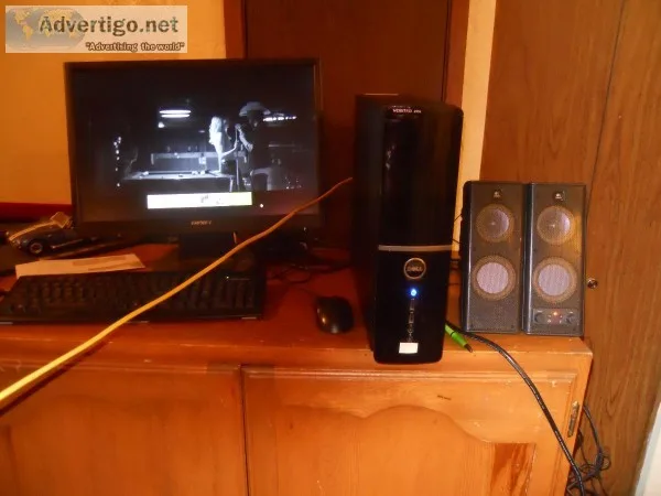 hp pavilion slimline quad core desktop setup