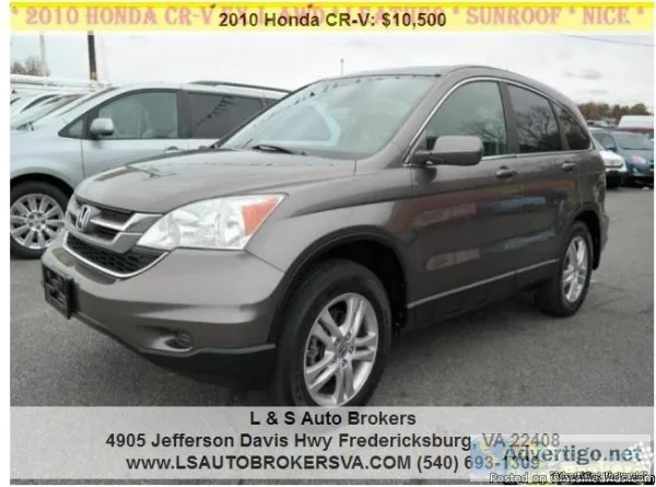 2010 HONDA CR-V AWD EX-L