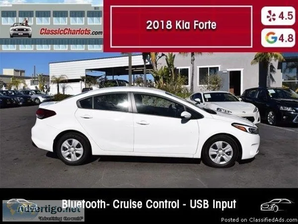 Used 2018 Kia Forte LX for Sale in San Diego - 18790