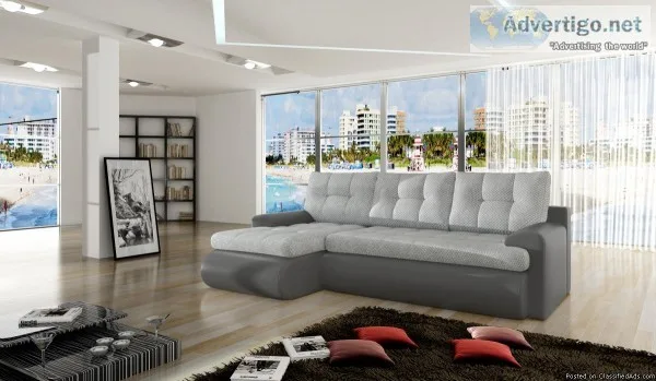 New stylish modern sofa