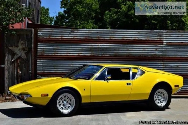 1972 Detomaso Pantera