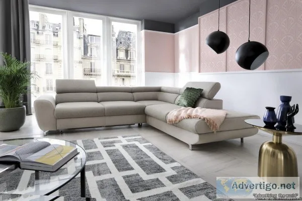 New expansive corner sofa