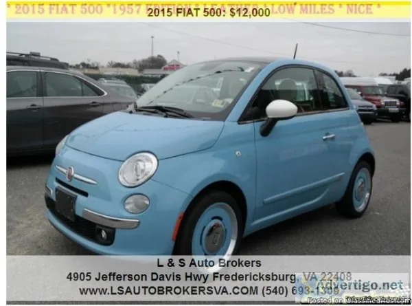 2015 Fiat 500 &quot1957 EDITION&quot