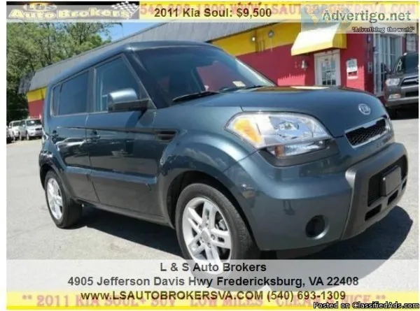 2011  KIA  SOUL  4DR WAGON 4A