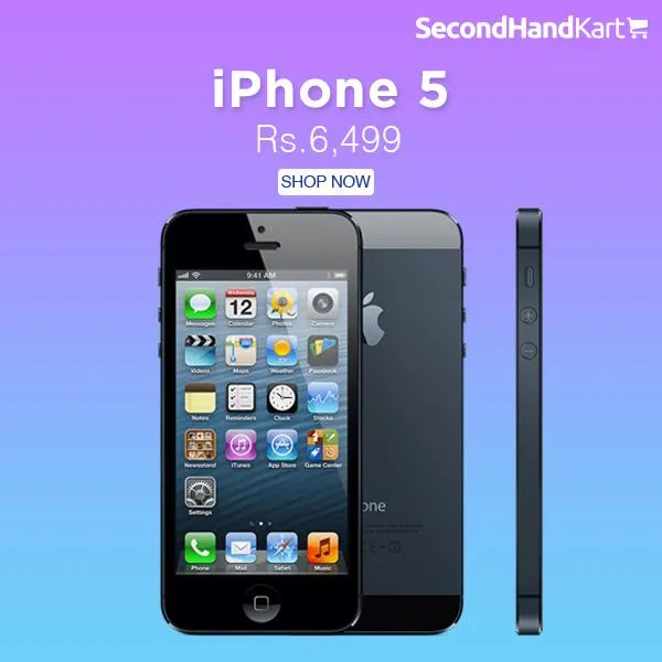 Certified Refurbished iPhone 5 at low price