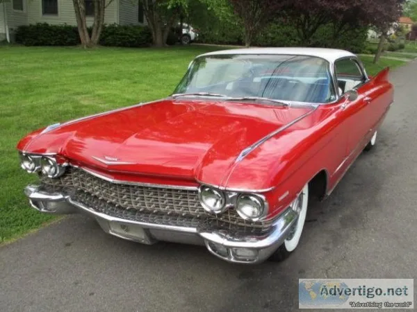 1960 CADILLAC SERIES COUPE DEVILLE V8 390 POWER