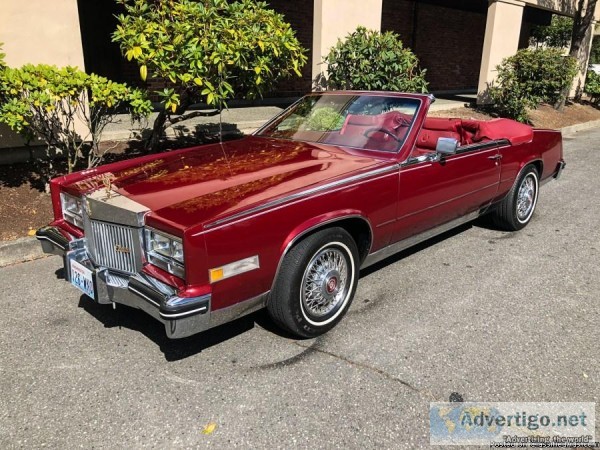 1985 Cadillac El Dorado Convertible