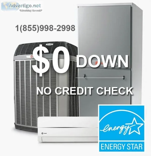 Air Conditioner Furnace Rent to Own NO CREDIT CHECK