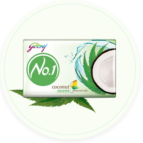 Get Glowing Skin with Coconut Neem Beauty Soaps - Godrej No.1