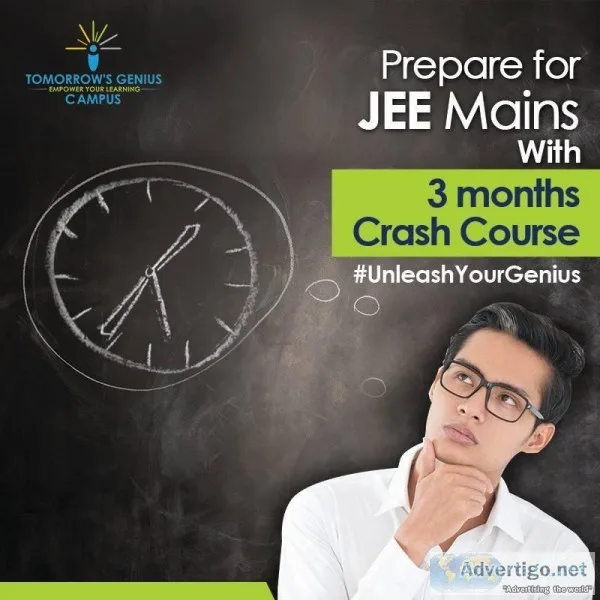 Prepare For JEE exam with our online crash course