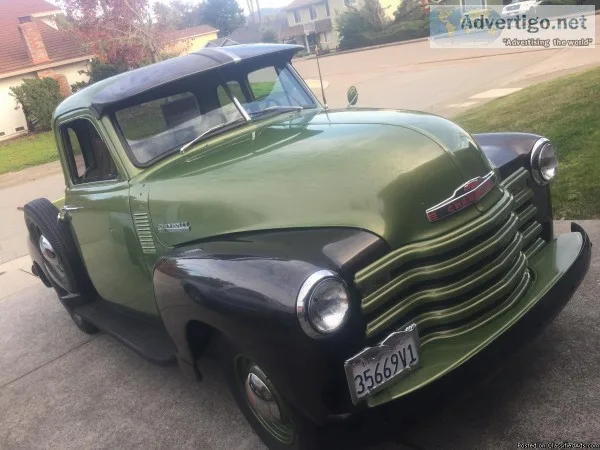 952 Chevy 5 Window Must see