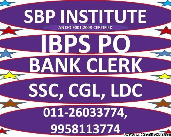 Sbp Institute  Bank Coaching South Delhi  SSC -sbp Institute.
