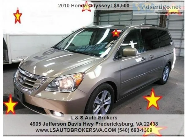 2010 HONDA ODYSSEY TOURING 4DRMINI-VAN