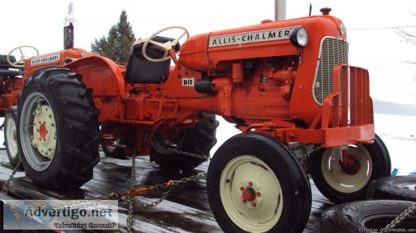 D12 Allis Chalmers Tractor