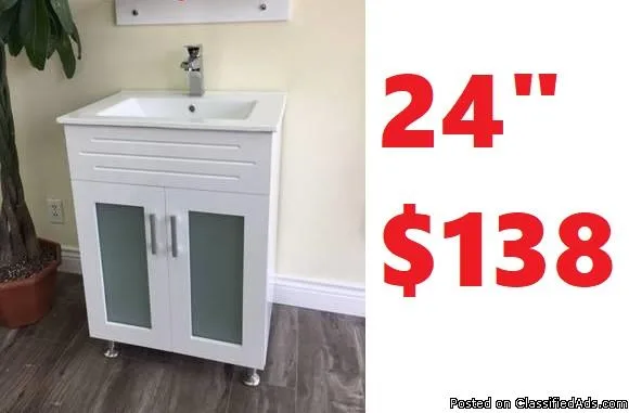 Modern bathroom vanity 138 and up