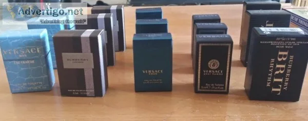 Versace and Burberry cologne