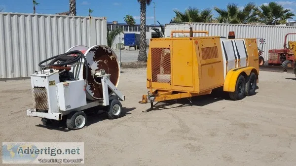 SEWER EQUIPMENT COMPANY 747 TRAILER JETTER