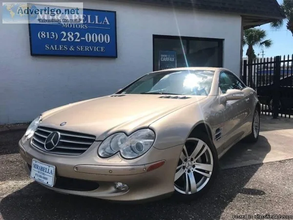 2003 Mercedes-Benz SL500 Roadster  We Finance  Mirabella motors 