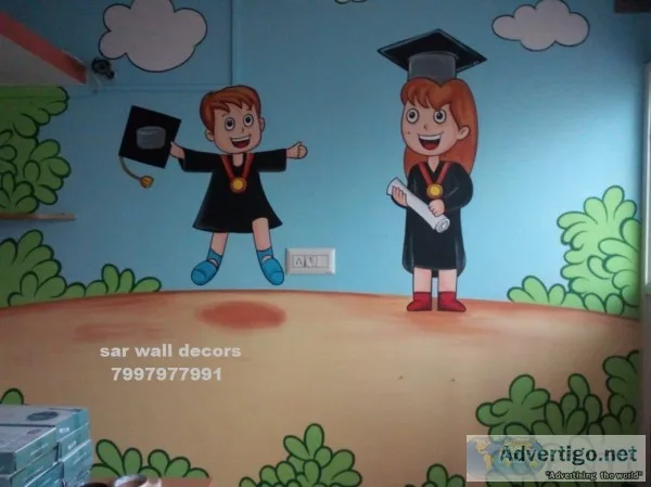 creative Ideas for play school painting in Hyderabad