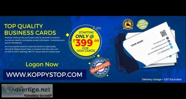 Visiting cards  Starting 449-