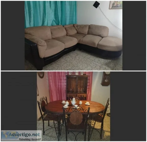 JUEGO DE SALA 250 Y COMEDOR200