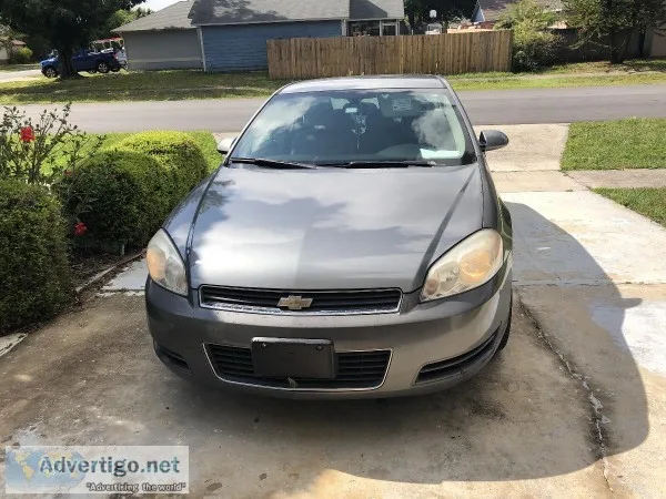 2007 CHEVROLET IMPALA SOLD  AS IS