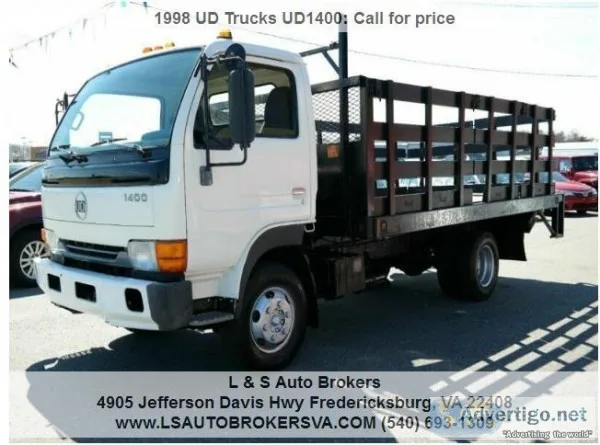 1998 NISSAN UD 1400 4X2REGULAR CAB
