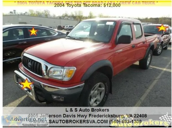 2004 TOYOTA TACOMA SR5 TRD OFF ROAD4DRDOUBLE CAB