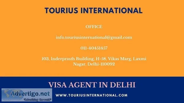 Visa and Immigration Agent in Delhi -       &ndashTourius