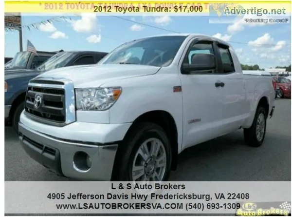 2012 TOYOTA TUNDRA 4X4DOUBLE CAB